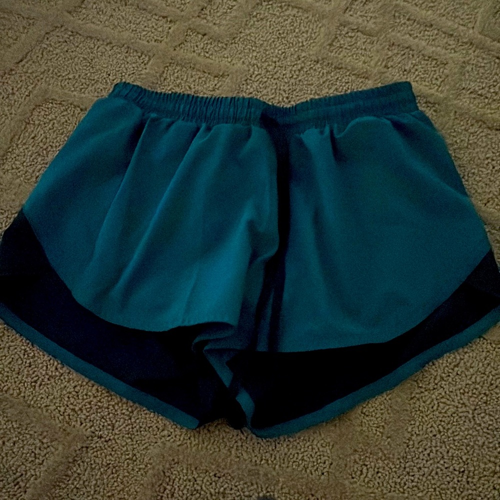 Women’s running shorts.